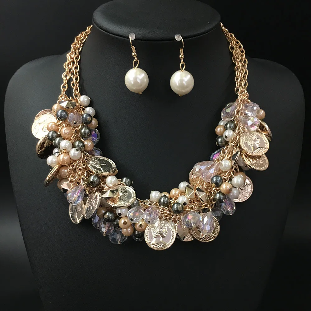 Buy 2016 new design fashion necklace for women crystal