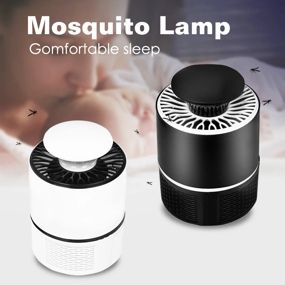  Electric Mosquito Killer Lamp Radiationless Mosquito Killer Photocatalysis Mute Home LED Bug Zapper
