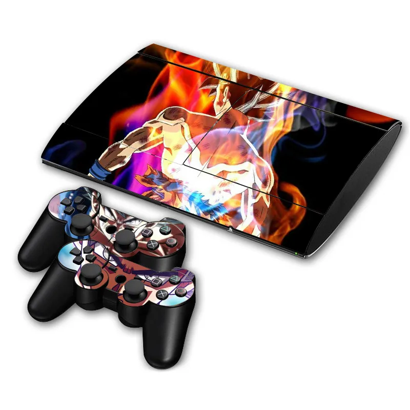 

Anime Dragon Ball Super Skin Sticker Decal for PS3 Slim 4000 PlayStation 3 Console and Controllers For PS3 Skins Sticker Vinyl
