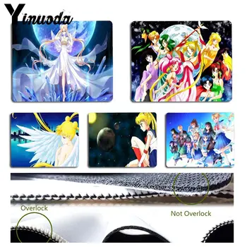 

Yinuoda My Favorite Cartoon Anime Sailor Moon High Speed New Mousepad Size for 18x22cm 25x29cm Rubber Mousemats