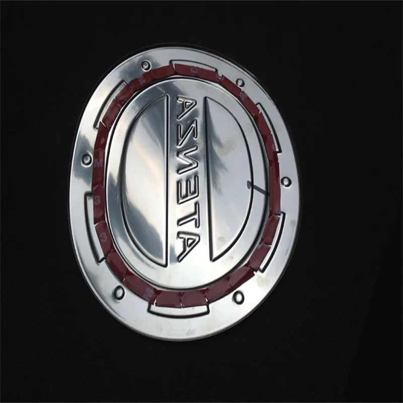 Крышка бака для Mazda 6 2012 2013 ATENZA Stainess сталь хром топливный колпачок газ Серебряный Логотип Стайлинг автомобиля Стайлинг Аксессуары