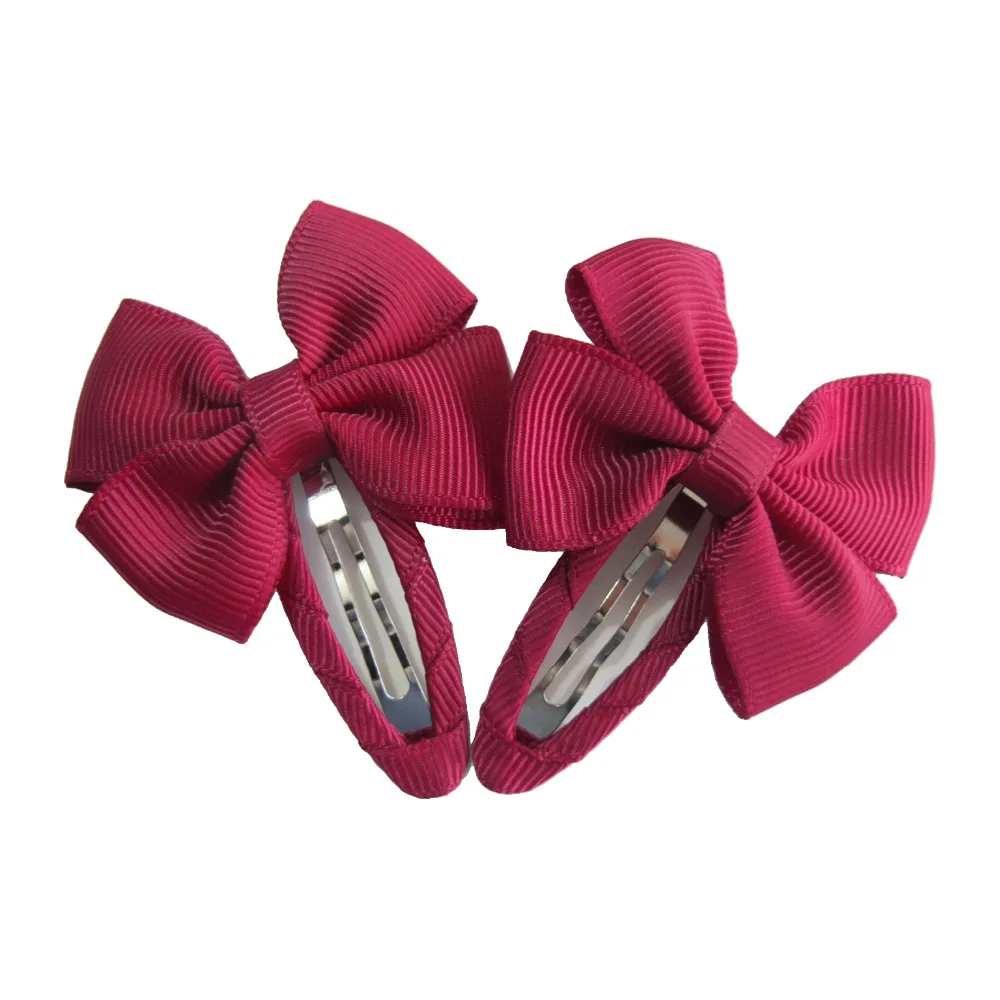 Hairbows Presilhas Ganchinhos Headwear Acessórios Arco de Cabelo Snap clipes