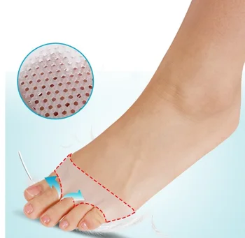 

DHL free shipping Gel Insoles Pads Cushions Forefoo Support Front Feet Care High Heel Shoes Slip Resistant Pads Foot Care Tool