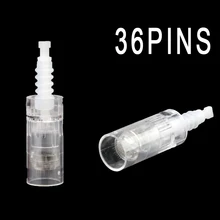 50 шт. 36 pin картриджи для dr pen, антивозрастной микро-иглы сменный картридж для meso derma pen Dermaroller