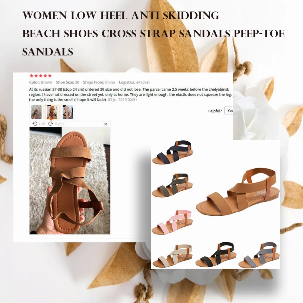 MUQGEW/женские босоножки пляжная обувь на низком каблуке с нескользящей подошвой резиновые сандалии с открытым носком и перекрестными ремешками на лодыжках Новая женская обувь