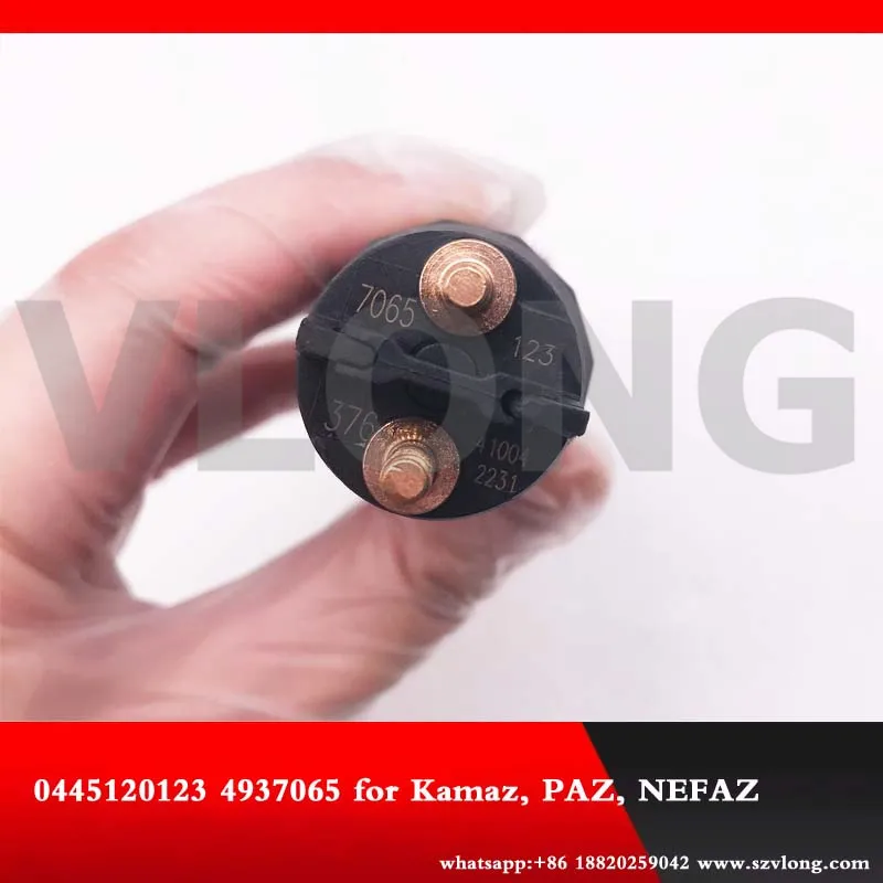 Дизельное топливо Common Rail Инжектор в сборе 0445120123 4937065 для Cummmins ISBe ISDe DONGFENG KAMAZ