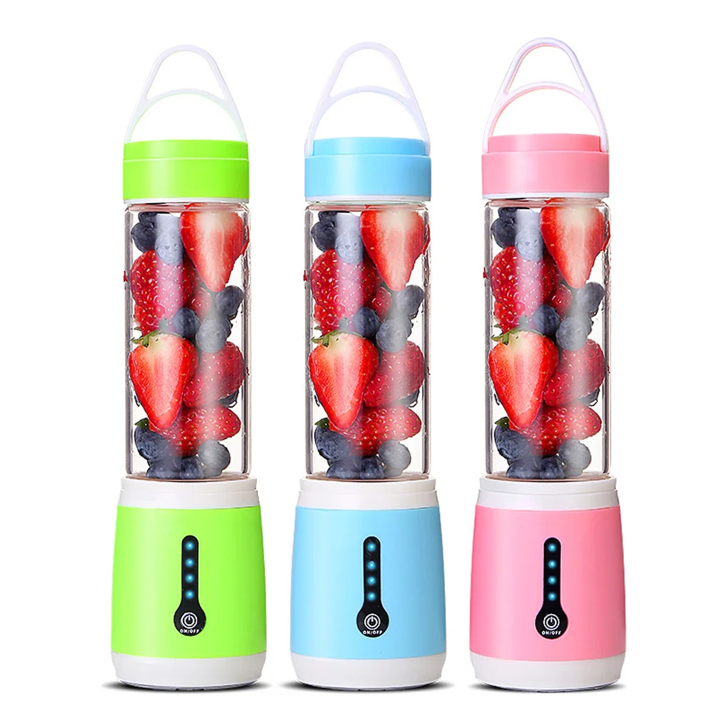 480 мл USB сок блендер с 6 лезвиями, Smoothie Maker, съемная путешествия сок чашка для льда, сок, еда, фрукты, молочный коктейль подарок