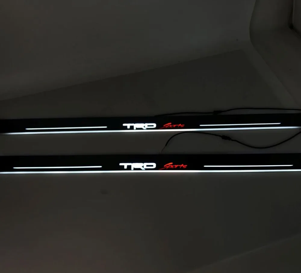 Светодиодная подвижная дверная накладка RQXR для toyota tundra trd sport coupe динамическая