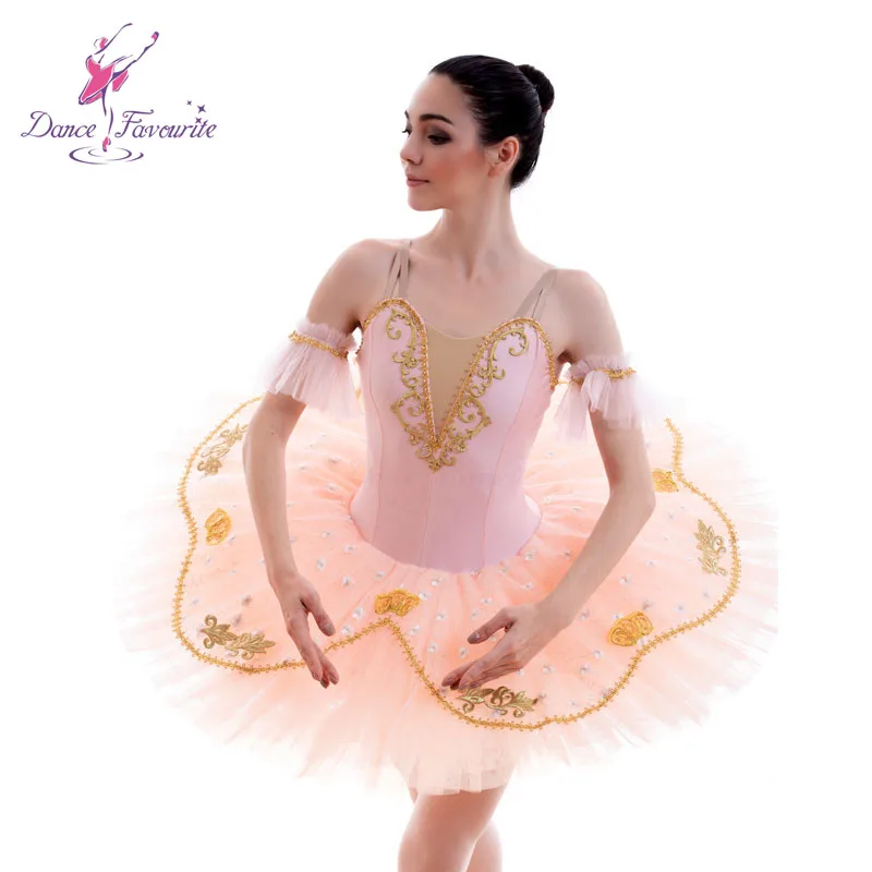 BLL020 Dance Favourite Peach color Pre professional ballet tutu Women ...