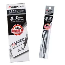 Принадлежности для письма ручка заправка COMIX R969 подписи большой емкости заправка, 1,0 мм, 20 шт черный