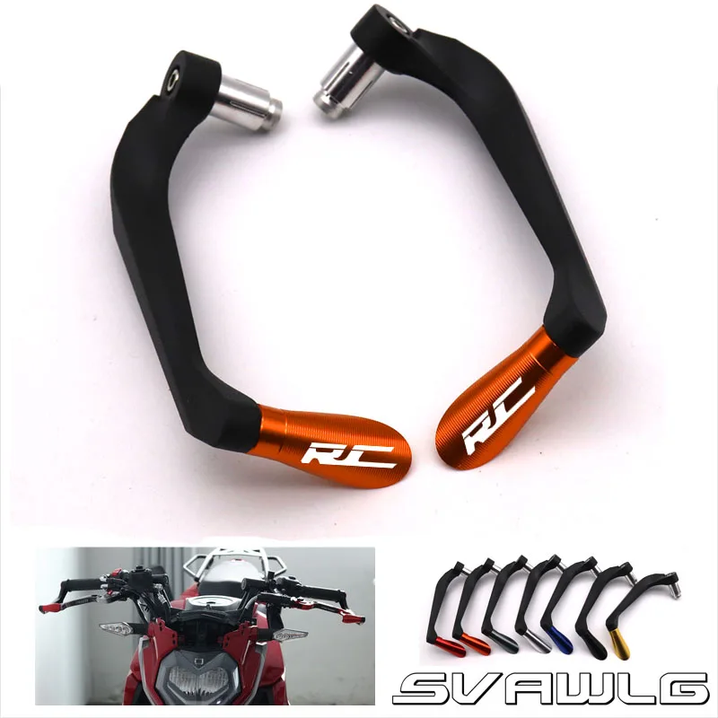 

For KTM RC390 RC125 RC200 RC 200 390 Motorcycle Accessories Universal Handlebar Grips Guard Brake Clutch Levers Guard Protector