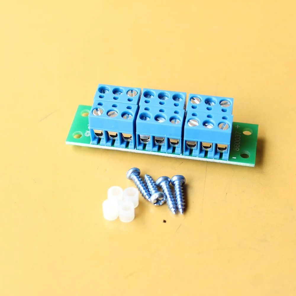 860037 1 Set Power Distribution Board 2 Inputs 8X2 Outputs for DC and