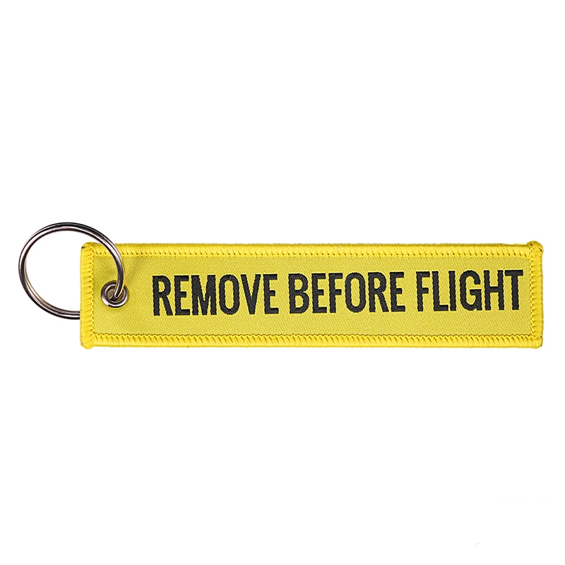 YELLOW remove before flight