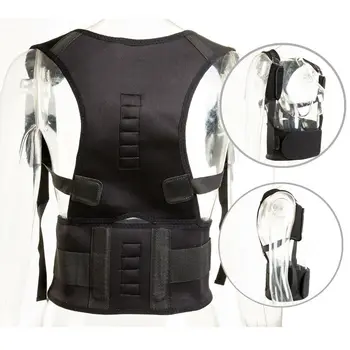 Back Posture Corrector Shoulder Lumbar Brace Spine Support Belt Adjustable Adult Corset Posture Correction Belt Body Health Care