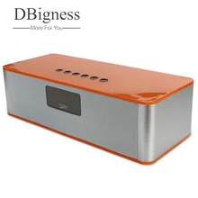 Dbigness динамик мини Bluetooth Hifi беспроводной стерео бас большой Мощный сабвуфер Поддержка USB AUX TF FM радио встроенный микрофон Boombox