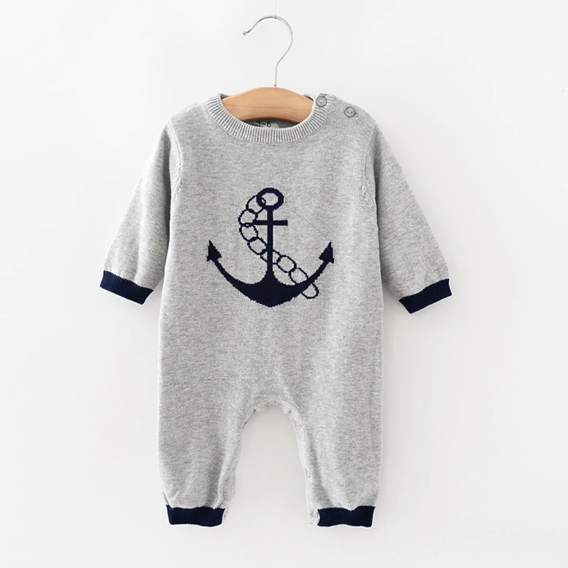 VORO BEVE 2017 Baby Kids Girls Knit clothing set Long Sleeve Romper Jumpsuit Outfit Infant Kids