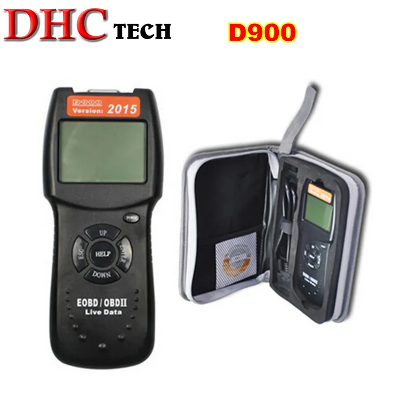Заводская цена! Может сканировать D900 OBD2 OBDII Canbus Live PCM считыватель кода данных сканер Автоматический Код EOBD диагностический инструмент