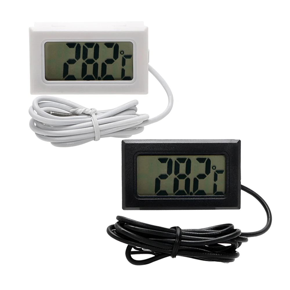 YOSOLO ЖК-дисплей измеритель температуры Автомобильный термометр для аквариума холодильник цифровой автомобиль-Стайлинг автомобиля украшения