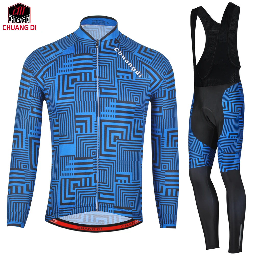 

ZM Long sleeve Men Cycling Jerseys Bicycle Sports Suits Mountain Bike MTB maillot ciclismo breathable Cycling Clothings