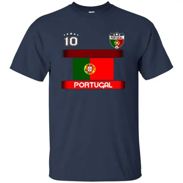 Portugal Footballer Socceror T Shirt with national flagin TShirts