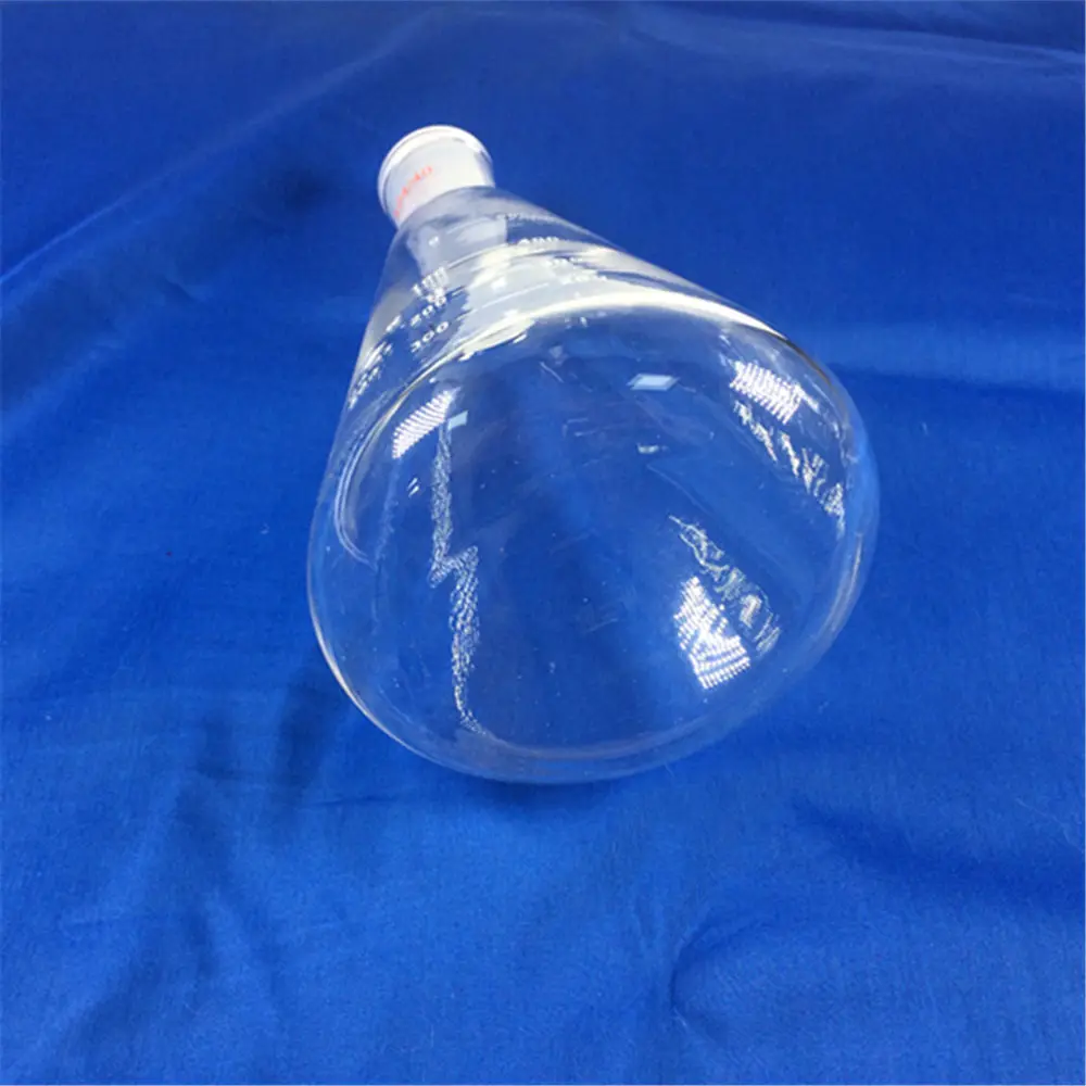 500 мл, 24/40, стеклянная колба Erlenmeyer, химия коническая бутылка, лабораторная стеклянная посуда
