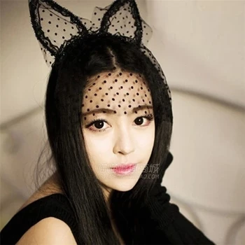 

Veil headdress Hair accessories Lace headband Eye mask free shipping