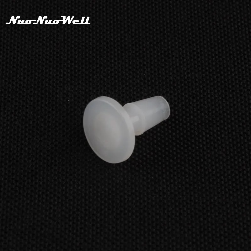 

10pcs NuoNuoWell PE 4mm 5mm Silicone Tube Plug Aquarium Fittings Water tank Fish Tank Joint Oxygen Pump Hose End Connector