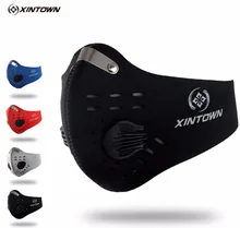 XINTOWN Men/Women Activated Carbon Dust-proof Cycling Face Mask Anti-Pollution Bicycle Bike Outdoor Running mask face shield CM2