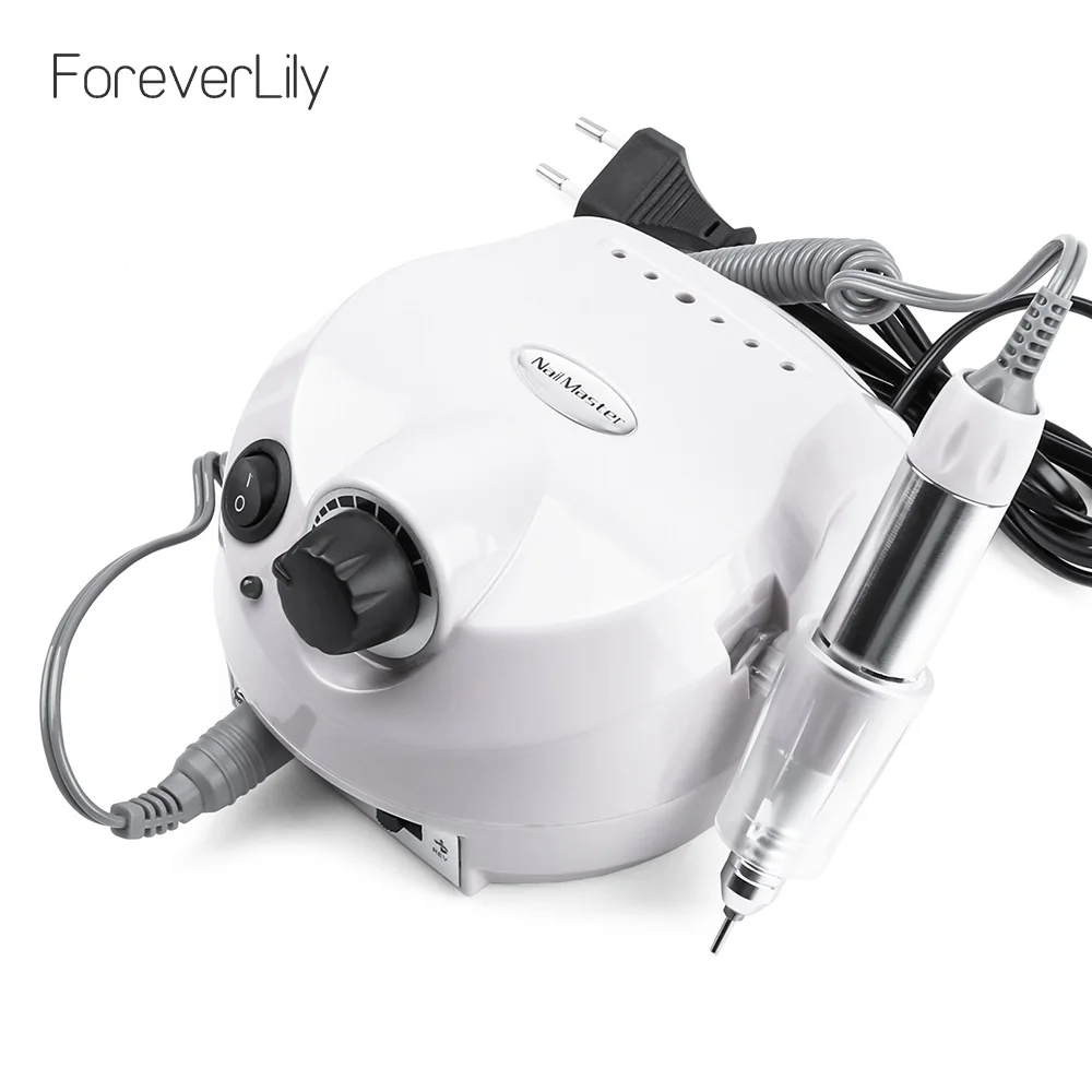 Máquina de Broca do Prego Equipamento do Prego Broca do Prego Elétrica Manicure Pedicure Arquivos Acessório Bits 300 Pçs Lixar 30w 35000rpm Pro 5 Brocas elétricas p/ manicure e acessórios