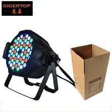 RGBW 54x3 W светодиодный светильник 64, DMX 512 управление 4/8DMX канал высокого качества вентилятор охлаждающий эффект 90 V-240 V светодиодный сценический моющий