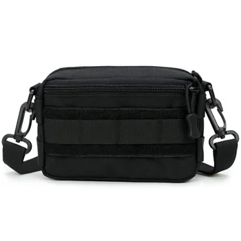 

JHD-Messenger Bag Mini Crossbody Shoulder Nylon Waist Bag Personal Defense Men Ultra-Light Range