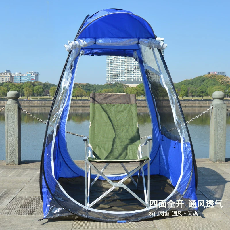 Najtaniej Pojedyncza osoba wędkarska przenośny odkryty namiot rozkładany automatycznie z funkcją UV 120*120*170CM namiot do łowienia na lodzie z czapka przeciwsłoneczna