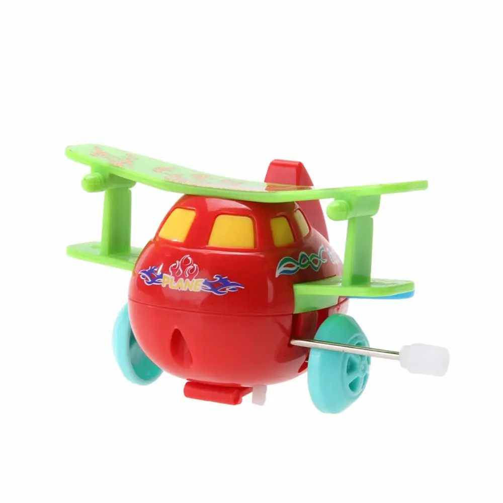 Fashion Lovely Kids Children Wind-up Clockwork Spring Classic Toys Plastic Airplane Model Wind Up Hobbies Toy Color Random Fashion Lovely Kids Children Wind-up Clockwork Spring Classic Toys Plastic Airplane Model Wind Up Hobbies Toy Color Random