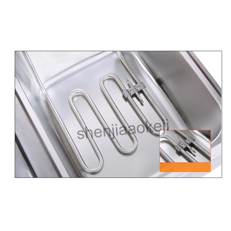 Friteuse électrique commerciale JB 832 friteuse électrique friteuses friteuse Teppanyaki équipement 5.5L 220 v/50 hz 4700 w 1 pc