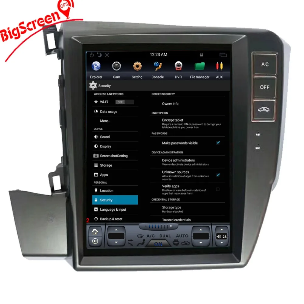 10 4 &quotAndroid 6 0 Tesla стиль автомобильный dvd плеер GPS Navi для Honda Civic 2012 2015 Авто Стерео