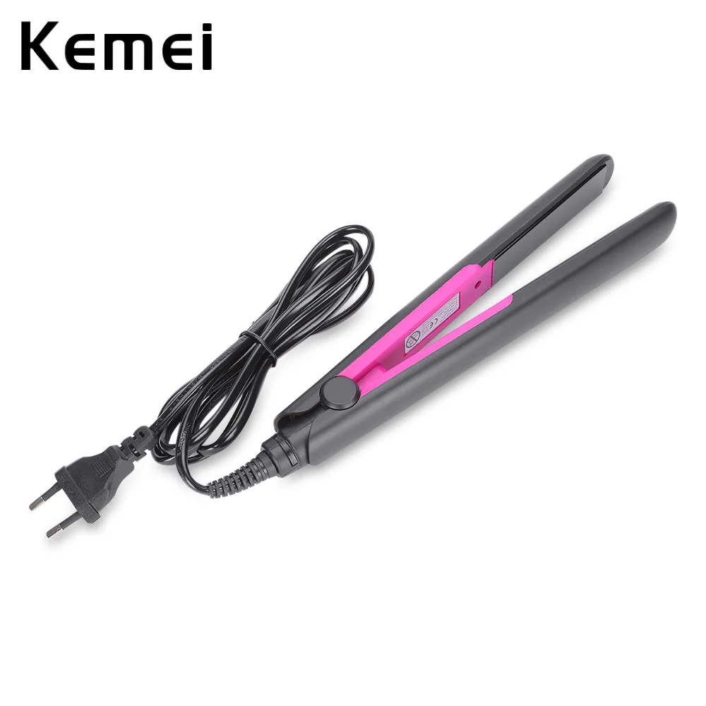 

Kemei KM-2131 Tourmaline Ceramic Coating Professional Electric Hair Straightener Styling Hair Tool Fast Heating Hair Splint