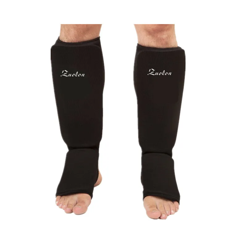 

Shin Guards kick boxing protector Sanda taekwondo boxing Leggings Ankle shin protection karate MMA Muay thai shin pads Protector