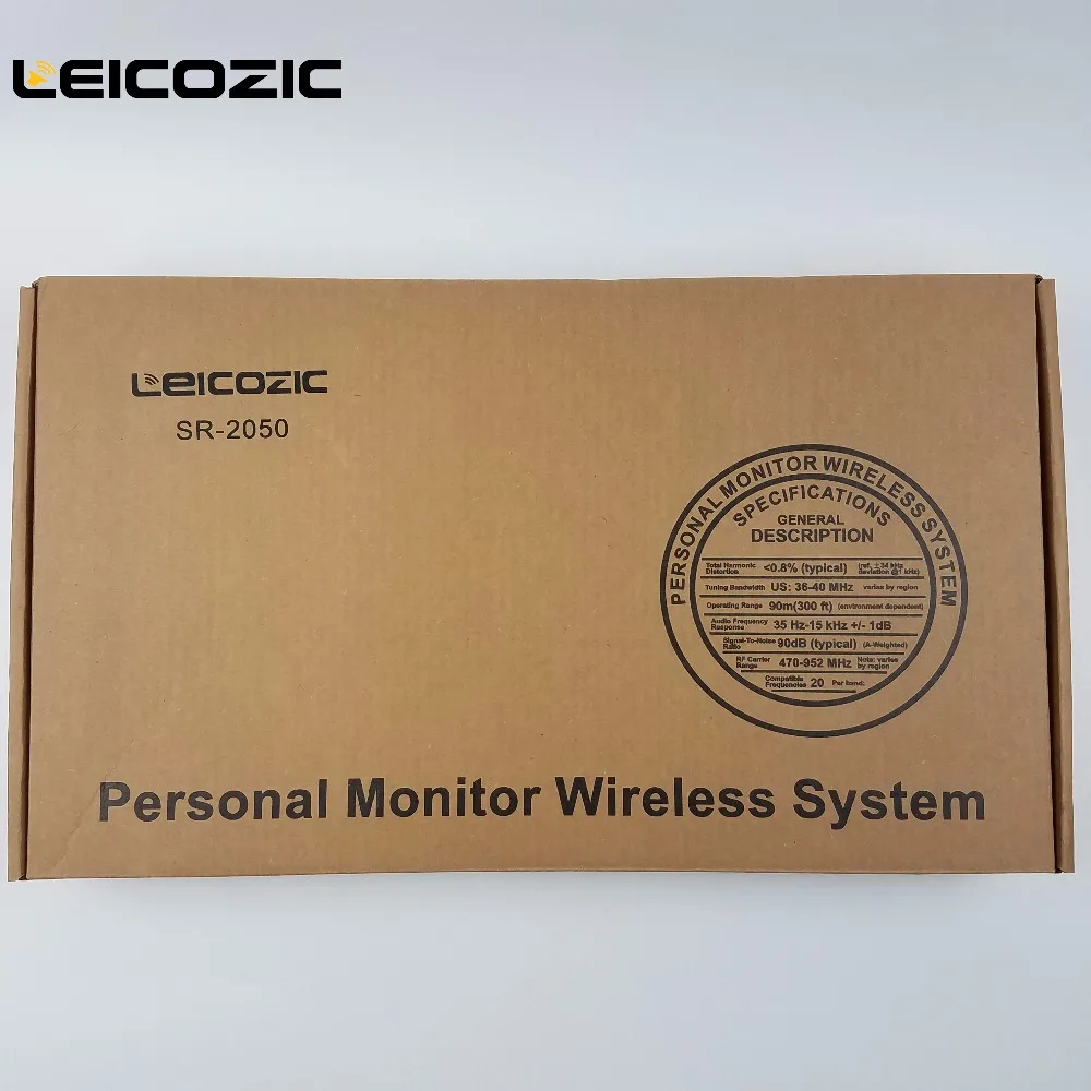Leicosic 5 приемников 1 передатчик монитор вкладыш беспроводная система SR2050 двойной