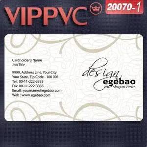 

a20070-1 Fine Frosted Translucent PVC Card Printing