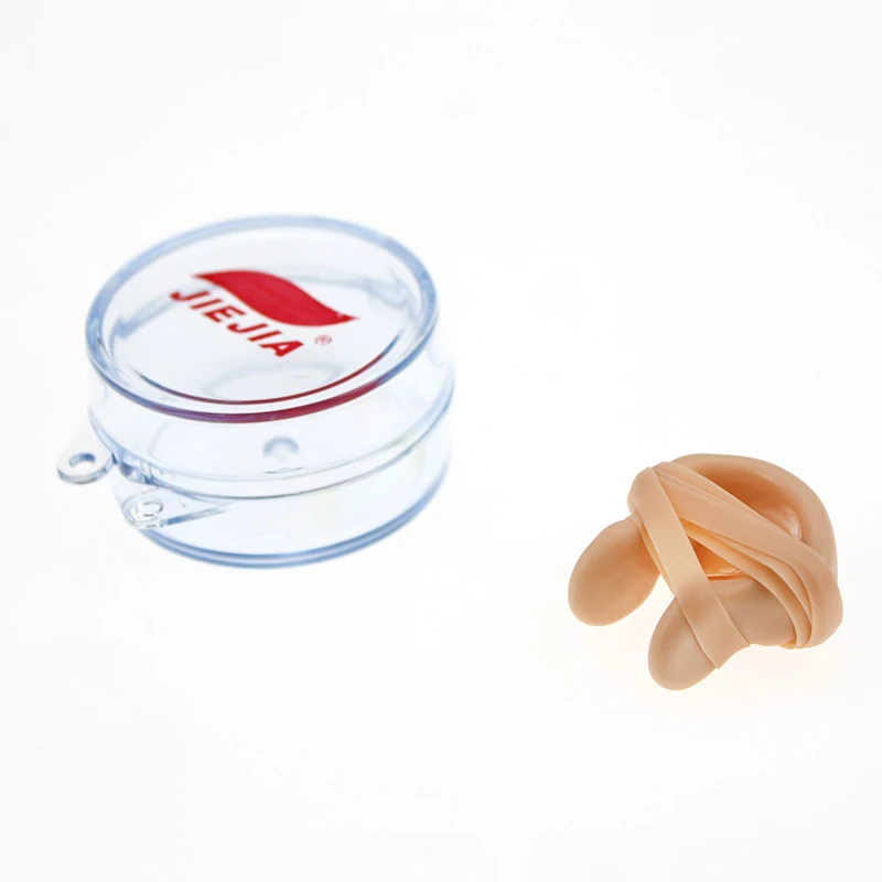 JIEJIA Silicone Nose Clip Nasal Clip For Swimming Diving Clips In The Nose Water Sports Swimming Accessories With Fixed Rope