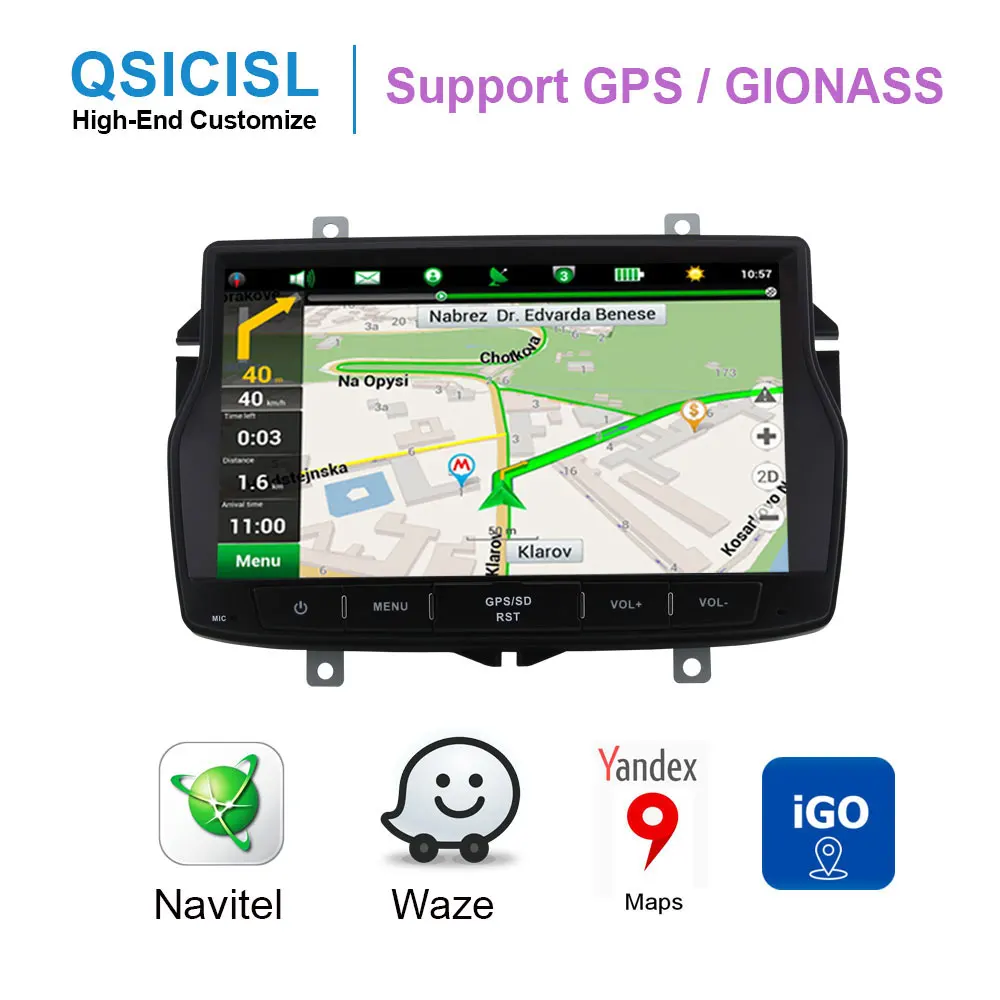 Flash Deal IPS display 8"Android 8.1 car radio dvd multimedia player for LADA quad core 1 din car head unit dvd radio gps navigation stereo 2