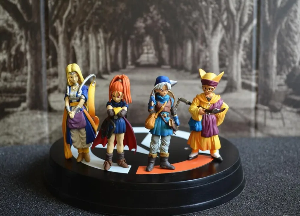 1set/4 5pcs good quality 7cm Dragon quest action figure doll Japanese ... - 1set 4 5pcs GooD Quality 7cm Dragon Quest Action Figure Doll Japanese Cartoon Anime PVC SQUARE