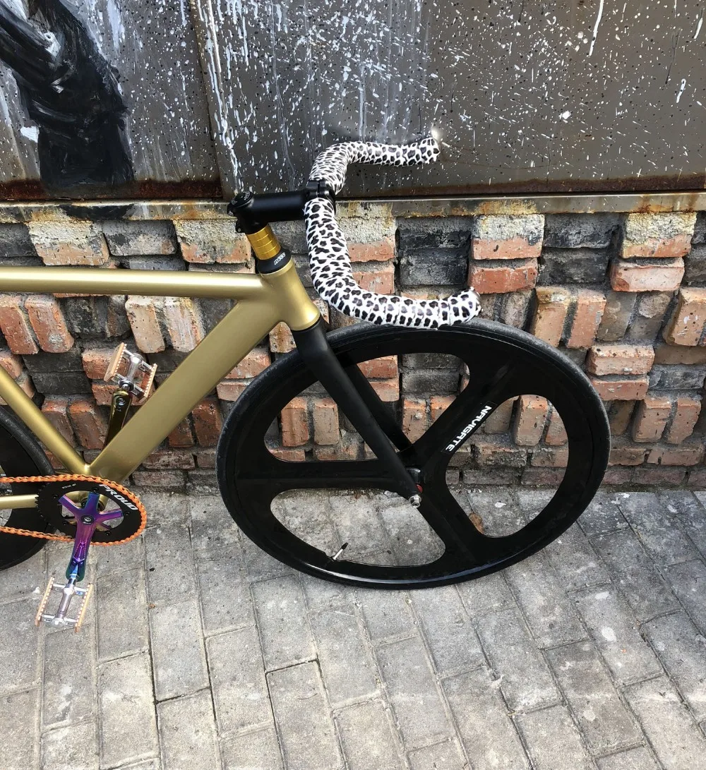Clearance Fixed Gear Bike 54cm  58cm  single speed bike Smooth Welding frame  Aluminum alloy Track Bicycle 700C wheel DIY color 3