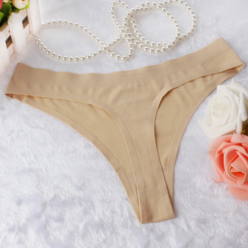Summer Fashion Sexy Seamless Women G String Lady's Iec Skil Satin Briefs Panties for Women's Low rise Solid Underwear Summer Fashion Sexy Seamless Women G String Lady's Iec Skil Satin Briefs Panties for Women's Low rise Solid Underwear
