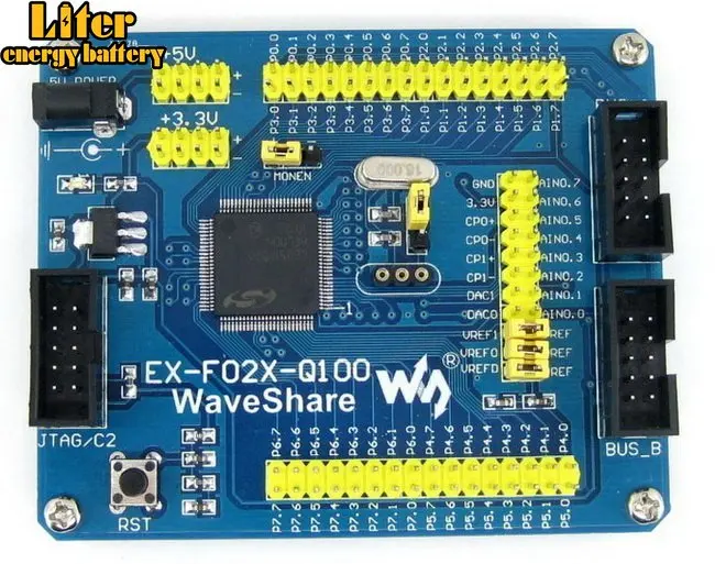 C8051F серия C8051F020 8051 оценочная плата набор инструментов полный I/O расширитель