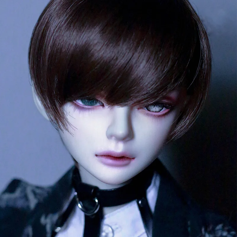 Bybrana 1 шт. bjd парик унисекс кукла короткие волосы bjd 1/3 1/4 1/6 - Цвет: 7