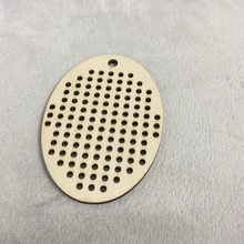 Пустая для вышивки крестом, овальная, для ювелирных изделий серьги брелок