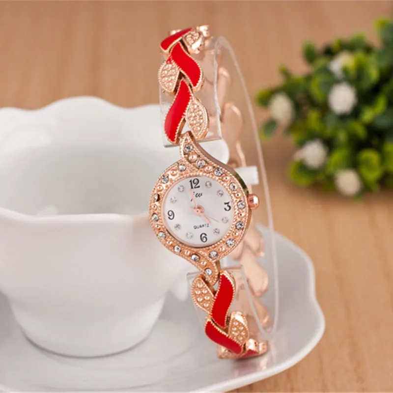 

JW Top Golden Female Watch Women Famous Brand Crystal Bracelet Xfcs Ladies Watches Diamond Bracelets Dames Horloges Rhinestone