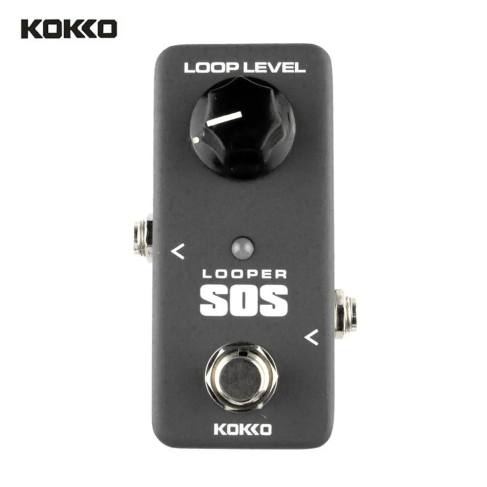 

KOKKO FLP2 LOOP MINI Looper SOS Guitar Loop Pedal Looper Effects 5 Minutes Looping Time Loop Station Professional Guitar New