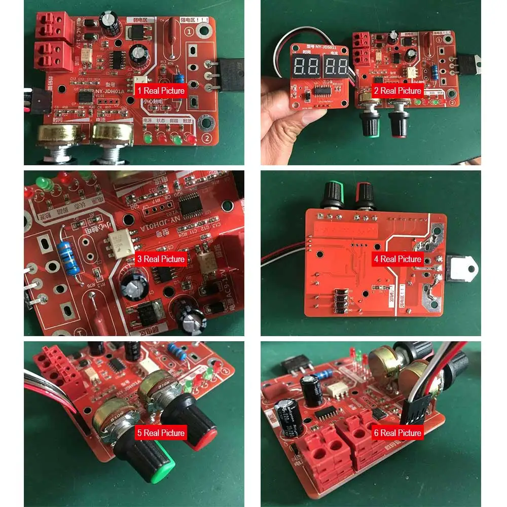 Placa de Controle do Tempo 40a e 100a para Soldador Controlador com Display Máquina de Soldador Diy Local Atualização Atual Digital Local da Bateria - Image 5